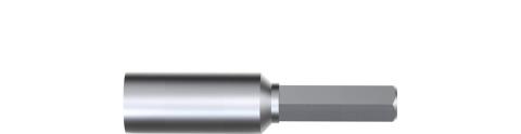 Wiha klucz nasadowy Micro 30 mm sześciokąt zewnętrzny 4 mm 7/32" (40653)