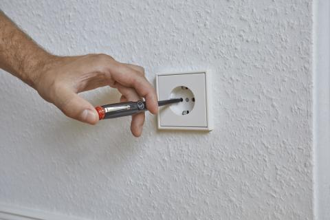 Wiha Próbnik napięcia 150-250 V płaski czarny, z klipsem do przypinania w blistrze w blistrze 3.0 mm (31771)