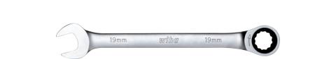 Wiha Klucz płasko-oczkowy z grzechotką 19 mm x 19 mm (44660)