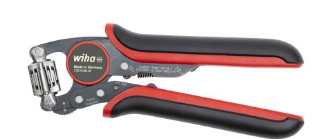 Wiha Zaciskarka automatyczna do tulejek kablowych, zacisk czworokątny z obrotową głowicą zaciskową 0,08 - 16 mm² 193 mm (45223)