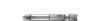 Wiha Bit Professional 70 mm PlusMinus/Pozidriv (SL/PZ2) 1/4" E6,3 w kasecie 2-cz. (36082)